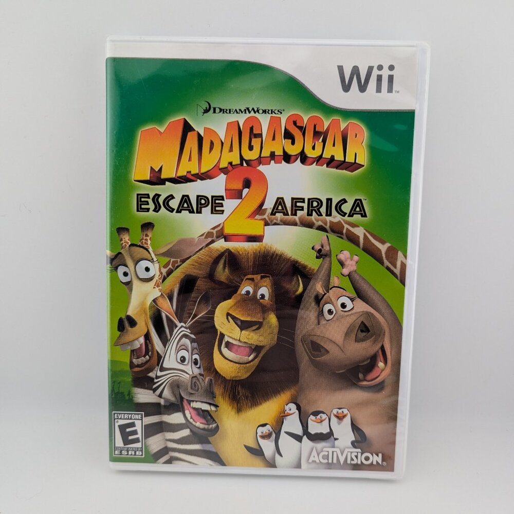 Madagascar: Escape 2 Africa (Nintendo Wii) — Factory Sealed / Brand New